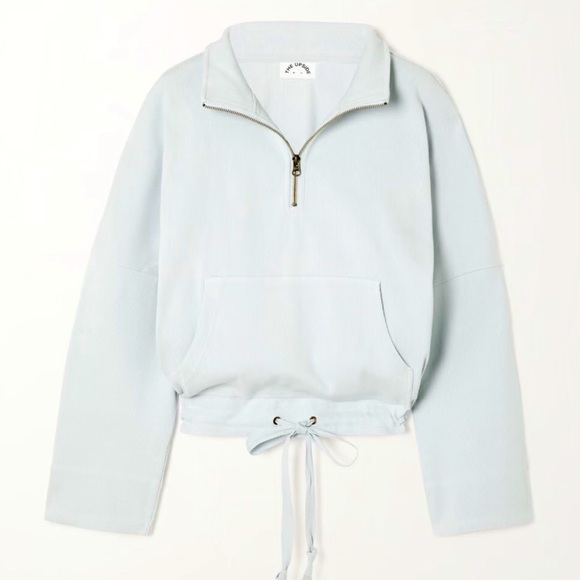 The Upside Baby Blue Ezi Tiena Quarter Zip - Picture 1 of 11